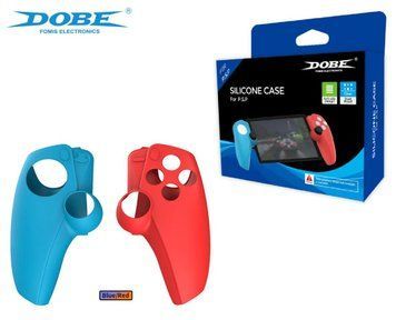 Силіконові рукоятки Dobe TP5-3555 Red-Blue для ігрової приставки Sony PlayStation Portal 1256 фото