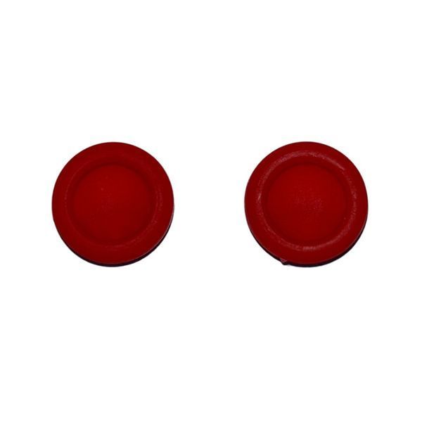 Силіконові накладки на стіки Red Mushrooms для Nintendo Switch (2шт.) 0668 фото