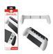 Накладка с ручками + карманы для 6 картриджей JYS-NS217 (White) для Nintendo Switch OLED 1155 фото 1
