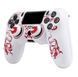 Якісний захисний силіконовий чохол Red Dragon для геймпаду Sony DualShock 4 (PS4) + накладки на стіки 1292 фото 1