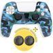 Захисний силіконовий чохол Camo (Type 8) для геймпаду Sony DualSense&trade; (PS5) + в подарунок накладки на стіки 0916 фото