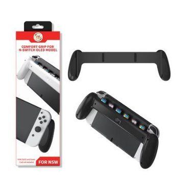 Накладка з ручками + кишені для 6 картриджів JYS-NS217 (Black) для Nintendo Switch OLED 1156 фото