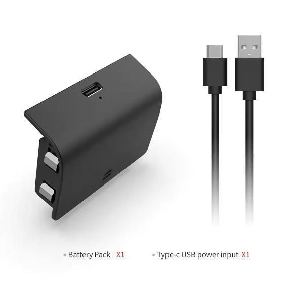 Акумуляторна батарея DOBE TYX-2610B (800 mAh) Black + кабель Type-C (80 cм) для геймпада Microsoft Xbox Series S|X 1377 фото