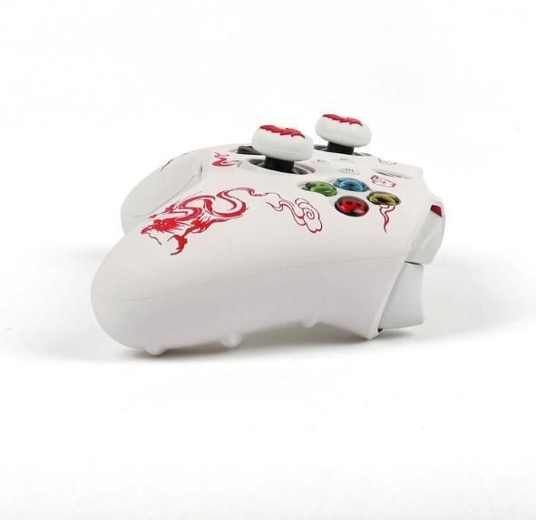 Якісний захисний силіконовий чохол Red Dragon для геймпаду Xbox Series X|S + накладки на стіки 1290 фото