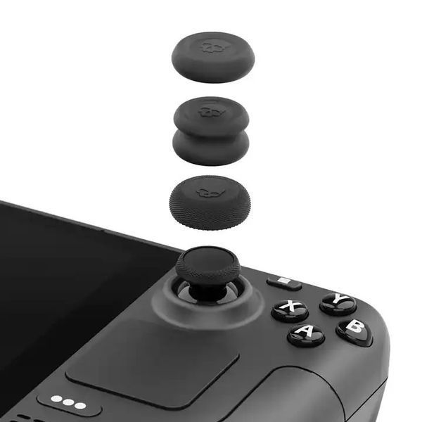 Накладки на стики Skull & Co. (6в1) для игровой приставки Steam Deck / ASUS ROG Ally / Steam Deck OLED (Black) 0917 фото