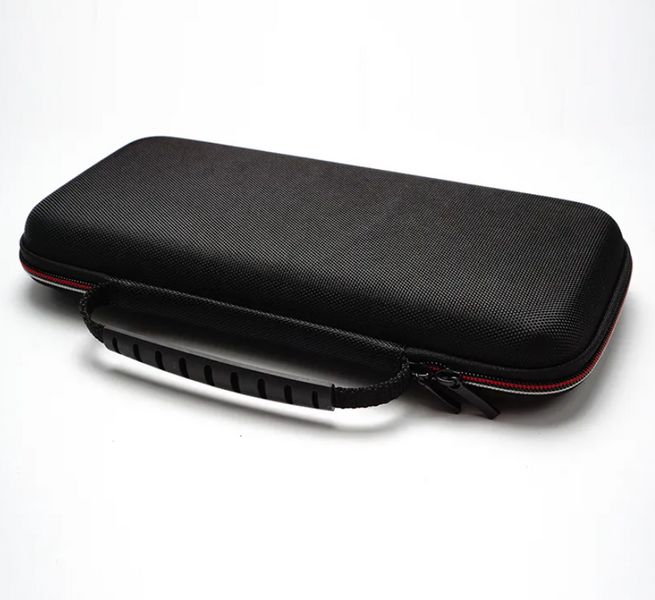 Жесткий защитный кейс Black Knitted для игровой приставки Nintendo Switch 2 1534 фото