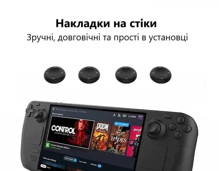 Захисний комплект PGTECH&trade; Protective Kit (16в1) для Steam Deck / Steam Deck OLED 0918 фото