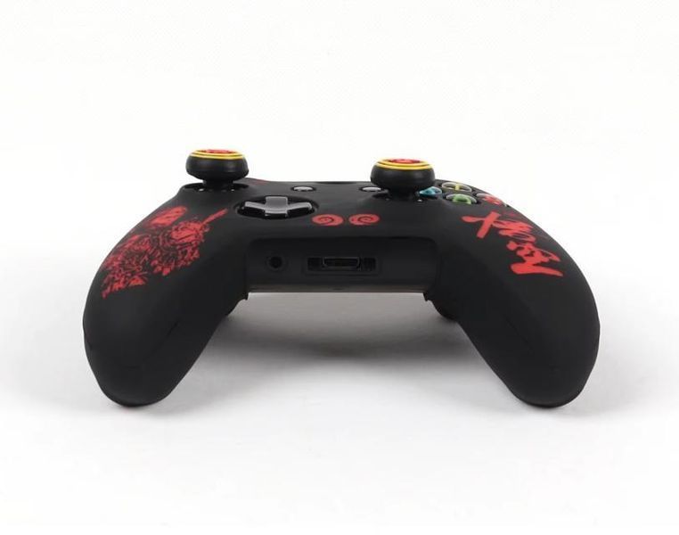 Якісний захисний силіконовий чохол Black Myth: Wukong (Red) для геймпаду Xbox Series X|S + накладки на стіки 1411 фото