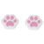 Силіконові накладки на стіки Paws (Black/Pink) для Nintendo Switch / Switch OLED / Switch LITE (2шт.) 1057 фото