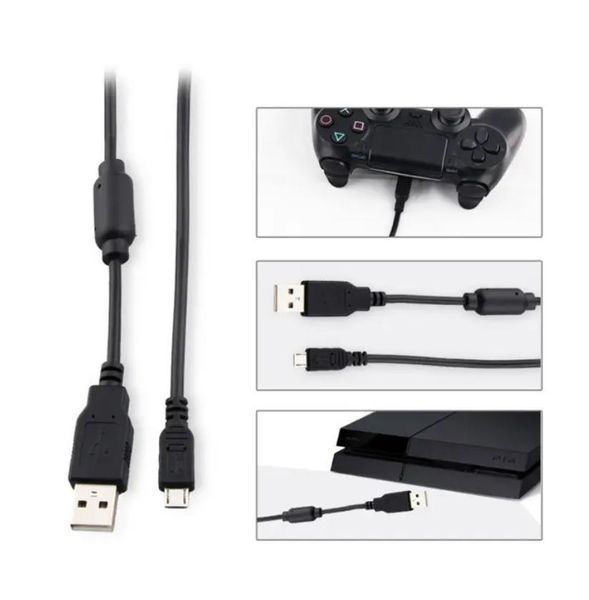 Зарядний кабель DOBE TP4-813 Micro USB (2M) для геймпаду Sony DualShock PS4 1379 фото