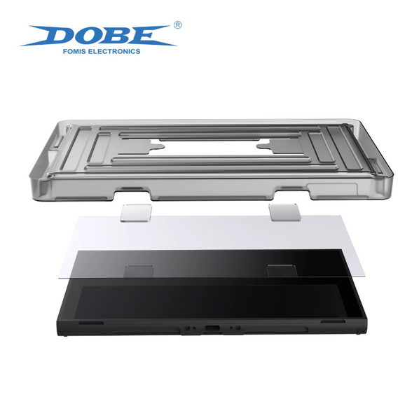 Загартоване захисне скло Dobe (2шт.) для ігрової консолі Nintendo Switch 2 1532 фото