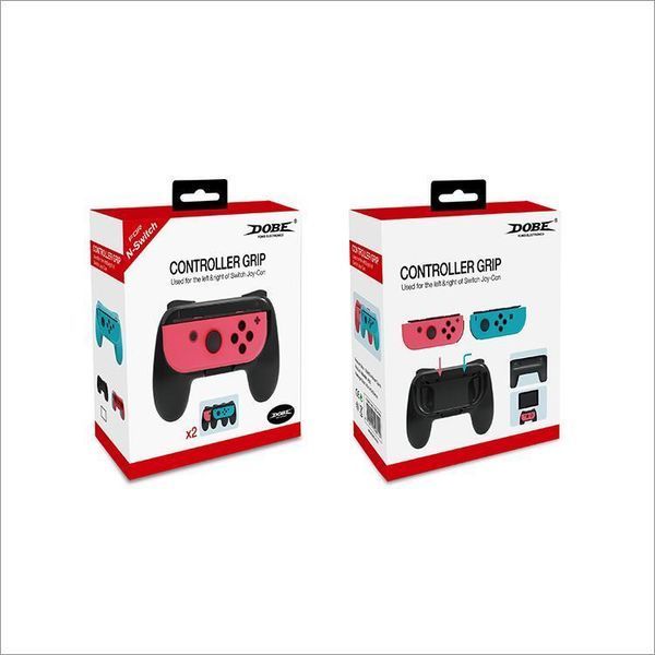 Тримачі DOBE TNS-851 (Blue/Red) для Joy-Con Controller Grip Nintendo Switch / Switch OLED (2шт.) 1159 фото