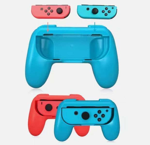 Тримачі DOBE TNS-851 (Blue/Red) для Joy-Con Controller Grip Nintendo Switch / Switch OLED (2шт.) 1159 фото