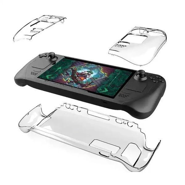 Чохол накладка PGTECH&trade; для портативної ігрової консолі Valve STEAM DECK / STEAM DECK OLED (Прозорий) 0795 фото