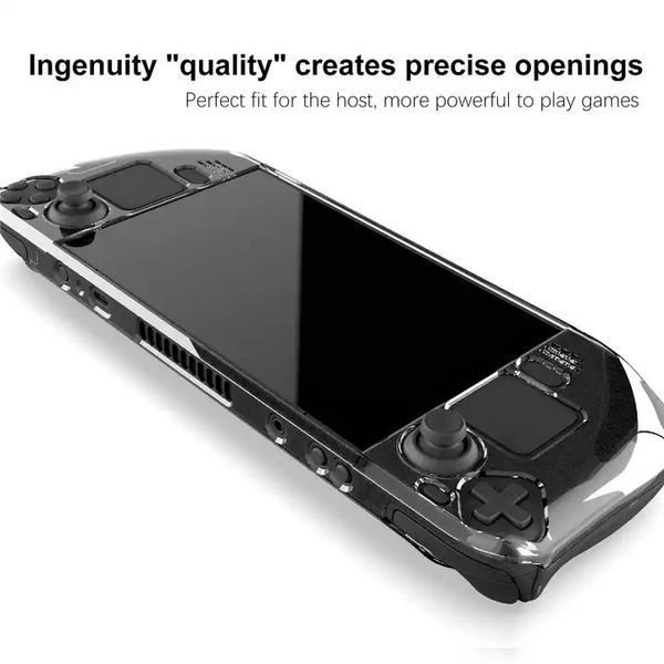 Чохол накладка PGTECH&trade; для портативної ігрової консолі Valve STEAM DECK / STEAM DECK OLED (Прозорий) 0795 фото