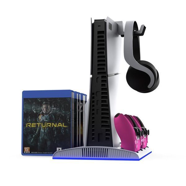 Многофункциональная док-станция DOBE TP5-3570 с охлаждением для Sony PlayStation 5 / PS5 SLIM Blu-ray/Digital 0982 фото
