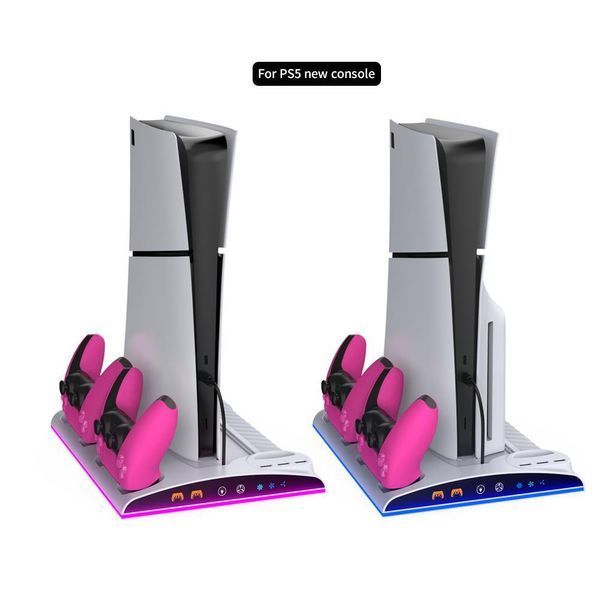 Многофункциональная док-станция DOBE TP5-3570 с охлаждением для Sony PlayStation 5 / PS5 SLIM Blu-ray/Digital 0982 фото