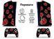 Комплект вінілових наліпок Honson (Naruto: Akatsuki Cloud) для Sony PlayStation 5 SLIM Blu-ray та Dualsense 1082 фото 2