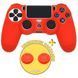 Защитный силиконовый чехол Full Black для геймпада Sony DualShock 4 (PS4) + в подарок накладки на стики 0711 фото