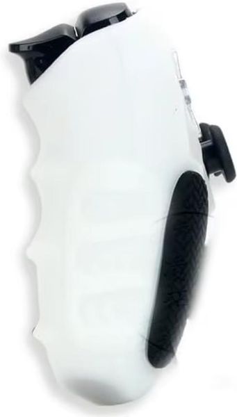 Качественный люминесцентный защитный силиконовый чехол Rubber Protective (White/Black) для геймпада DualSense 1355 фото