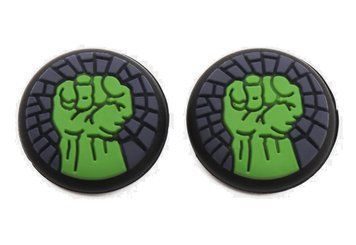 Силіконові накладки на стіки Hulk для геймпадів Sony DualShock PS4 / DualSense PS5 / Xbox Series|One (2шт.) 0719 фото