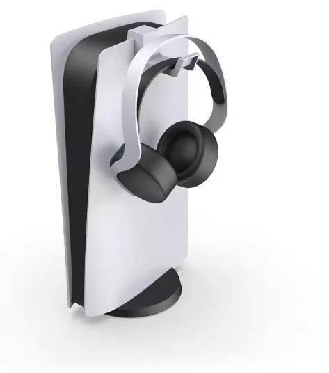 Кріплення DOBE TP5-0595 для навушників Pulse 3D на бічній панелі Sony PlayStation 5 / PS5 Slim (White) 1009 фото