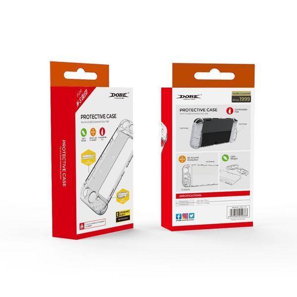 Захисний чохол з ручками DOBE TNS-1173 (Прозорий) для Nintendo Switch OLED 1160 фото