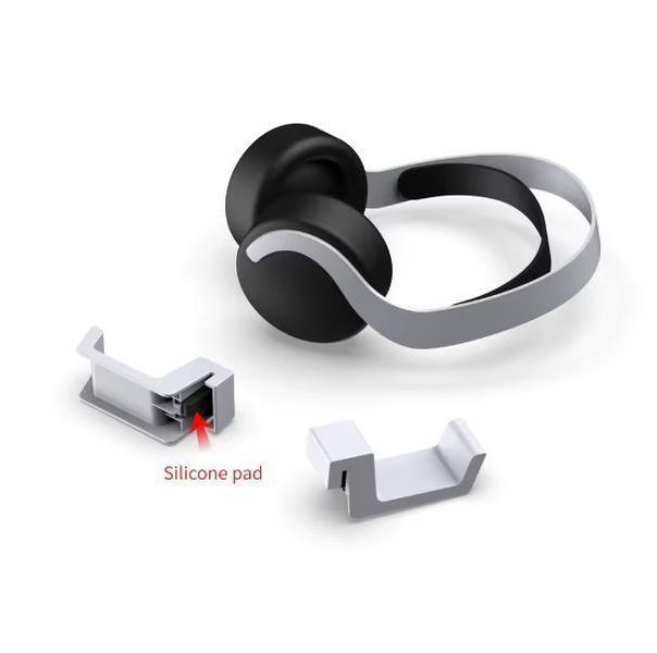 Кріплення DOBE TP5-0595 для навушників Pulse 3D на бічній панелі Sony PlayStation 5 / PS5 Slim (White) 1009 фото