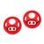 Силіконові накладки на стіки Super Mario Mushroom Blue для геймпадів Sony DualShock PS4 / DualSense PS5 / Xbox Series|One (2шт.) 0718 фото