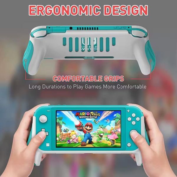 Чохол з ручками Grip Case Yellow для Nintendo Switch LITE 1389 фото
