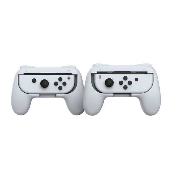 Тримачі DOBE TNS-851B (White) для Joy-Con Controller Grip Nintendo Switch / Switch OLED (2шт.) 1460 фото