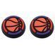 Силіконові накладки на стіки Basketball Ball для геймпадів Sony DualShock PS4 / DualSense PS5 / Xbox Series|One (2шт.) 0735 фото 1