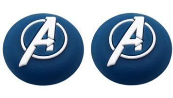 Силіконові накладки на стіки Avengers для геймпадів Sony DualShock PS4 / DualSense PS5 / Xbox Series|One (2шт.) 0925 фото
