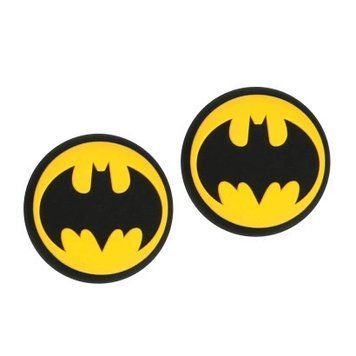 Силіконові накладки на стіки Batman Yellow для геймпадів Sony DualShock PS4 / DualSense PS5 / Xbox Series|One (2шт.) 0738 фото