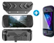 Защитный двухсторонний чехол с подставкой JYS для игровой приставки Asus Rog Ally X + защитное стекло 1529 фото 1