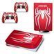 Комплект вінілових наліпок Spider-Man для Sony PlayStation 5 Blu-ray та Dualsense 0961 фото 1