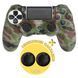 Захисний силіконовий чохол Camo (Type 9) для геймпаду Sony DualShock 4&trade; (PS4) + в подарунок накладки на стіки 0763 фото 1
