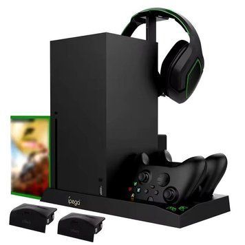 Багатофункціональна зарядна станція 5в1 iPega PG-XBX013 для XBOX Series X з LED-індикацією заряду 1265 фото