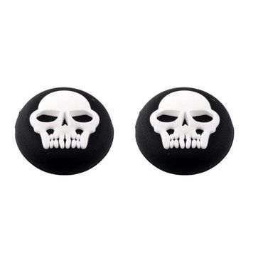 Силіконові накладки на стіки Scull для геймпадів Sony DualShock PS4 / DualSense PS5 / Xbox Series|One (2шт.) 0824 фото