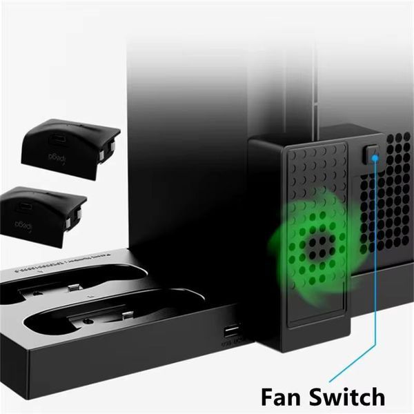 Багатофункціональна зарядна станція 5в1 iPega PG-XBX013 для XBOX Series X з LED-індикацією заряду 1265 фото