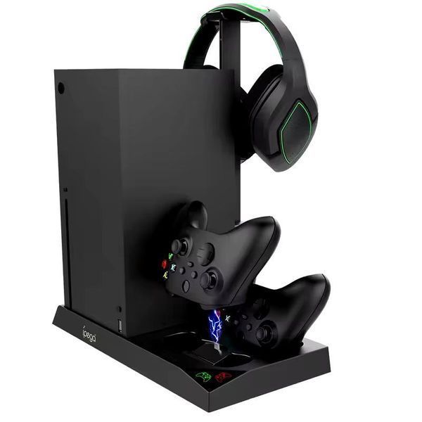 Багатофункціональна зарядна станція 5в1 iPega PG-XBX013 для XBOX Series X з LED-індикацією заряду 1265 фото