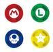 Силіконові накладки на стіки Super Mario (4в1) для Nintendo Switch / Switch OLED / Switch LITE 1164 фото 1