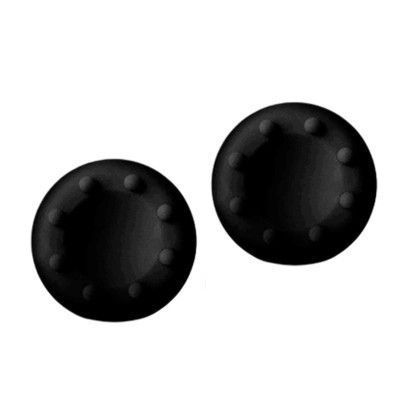 Силіконові накладки на стіки Thumb Grips для Sony DualShock PS4 / DualSense PS5 (Чорні, 2шт.) type ll 0439 фото