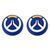 Силіконові накладки на стіки Overwatch (Blue) для геймпадів Sony DualShock PS4 / DualSense PS5 / Xbox Series|One (2шт.) 0876 фото
