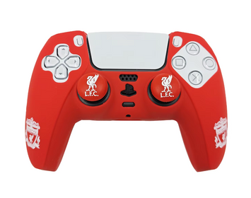 Захисний силіконовий чохол Liverpool для геймпаду Sony DualSense (PS5) + в подарунок накладки на стіки 1475 фото