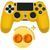 Захисний силіконовий чохол Full Black для геймпаду Sony DualShock 4 (PS4) + в подарунок накладки на стіки 0928 фото