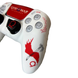 Защитный силиконовый чехол God of War и наклейка на тачпад для геймпада Sony DualSense (PS5) + накладки на стики 1509 фото 3