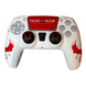 Защитный силиконовый чехол God of War и наклейка на тачпад для геймпада Sony DualSense (PS5) + накладки на стики 1509 фото 1