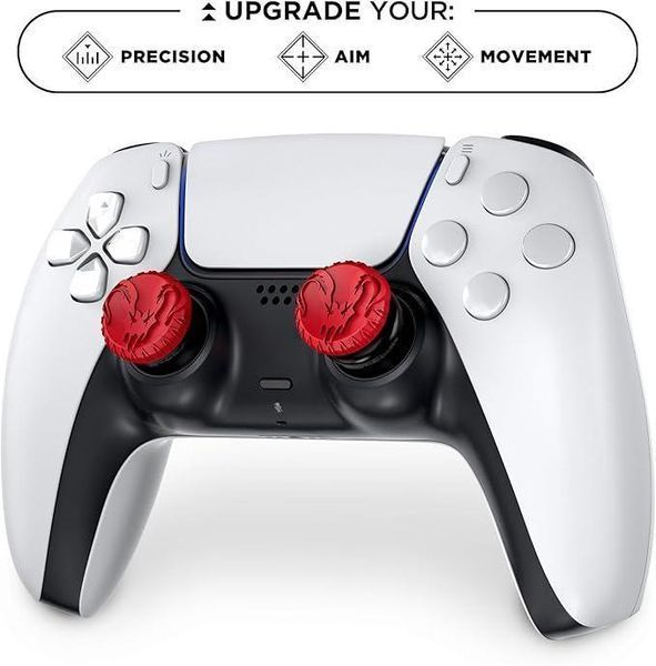 Накладки на стіки KontrolFreek Apex Legends: Predator Edition для геймпаду Sony DualSense PS5 / DualShock PS4 1373 фото