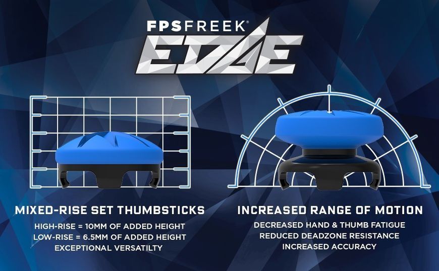 Накладки на стіки KontrolFreek EDGE для Sony DualSense PS5 / DualShock PS4 0685 фото